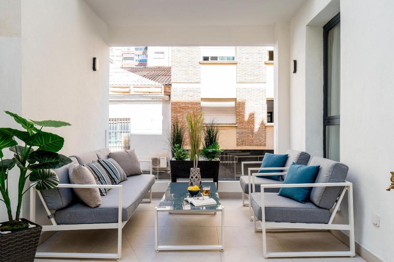 Apartamento Deluxe Con Piscina, Terraza & Parking Malaga Ngoại thất bức ảnh