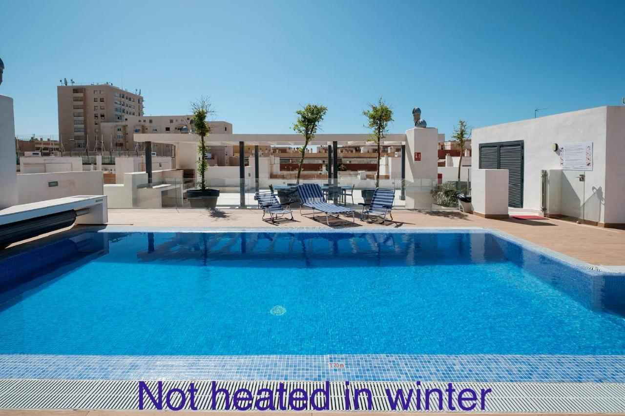 Apartamento Deluxe Con Piscina, Terraza & Parking Malaga Ngoại thất bức ảnh